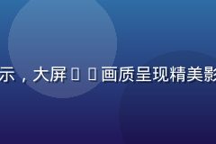 蘑菇视频网站智能电视端新界面展示，大屏4K画质呈现精美影视封面，遥控器操作界面简洁易用